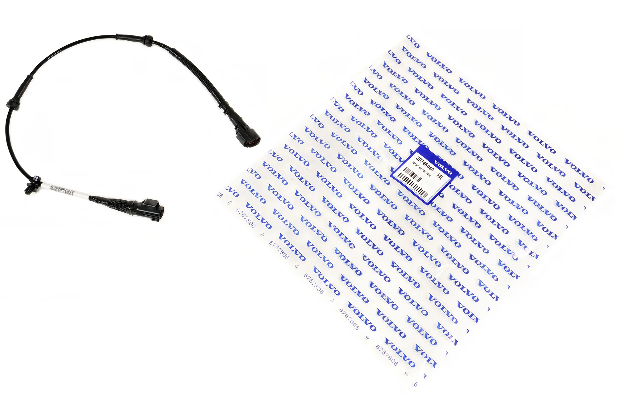 ABS-sensor kabel (ledningssett) Volvo Genuine® S40, S60, S80, C30, C70, V40, V50, V60, V70, XC60, XC70 │ foran