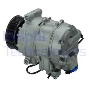 AC kompressor DELPH VW T5 2009-2015 / VW Amarok I 2009 - 2020 – bilde 4