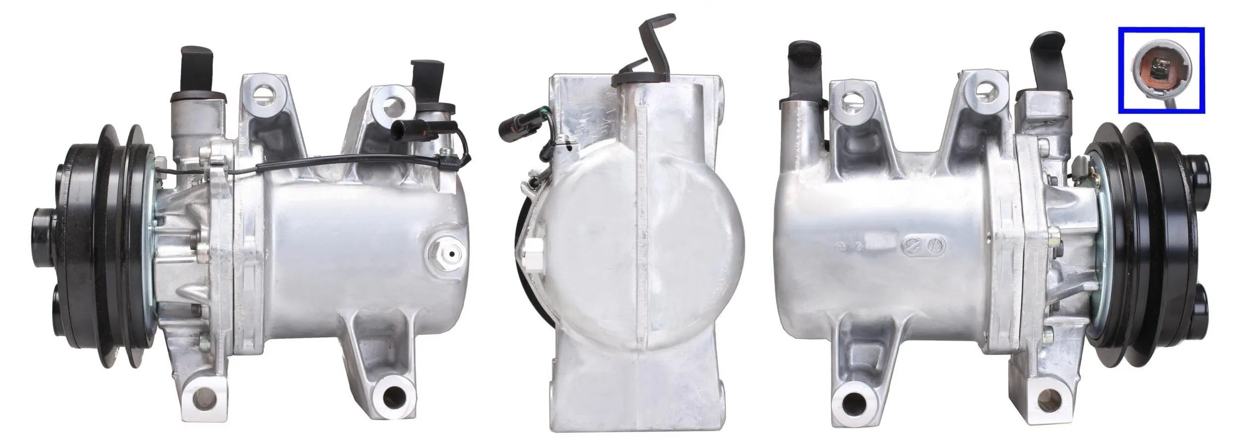 AC-kompressor Isuzu D-Max II 2.5 TD │ Air conditioning compressor