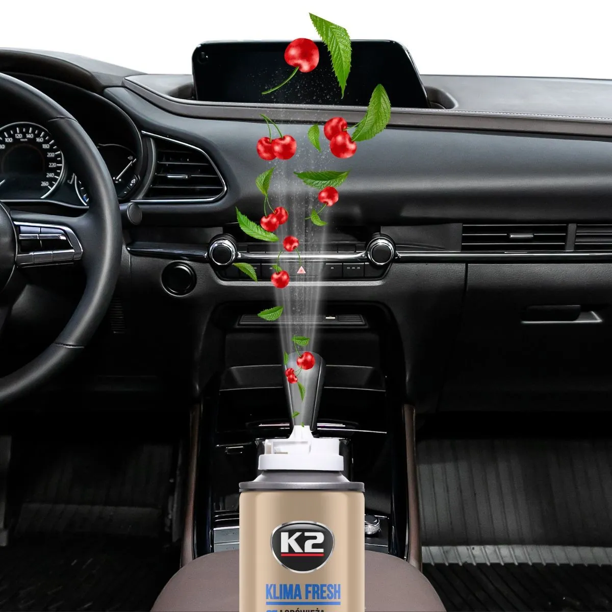 AC-rens K2 Klima Fresh Cherry - 150ml – bilde 7