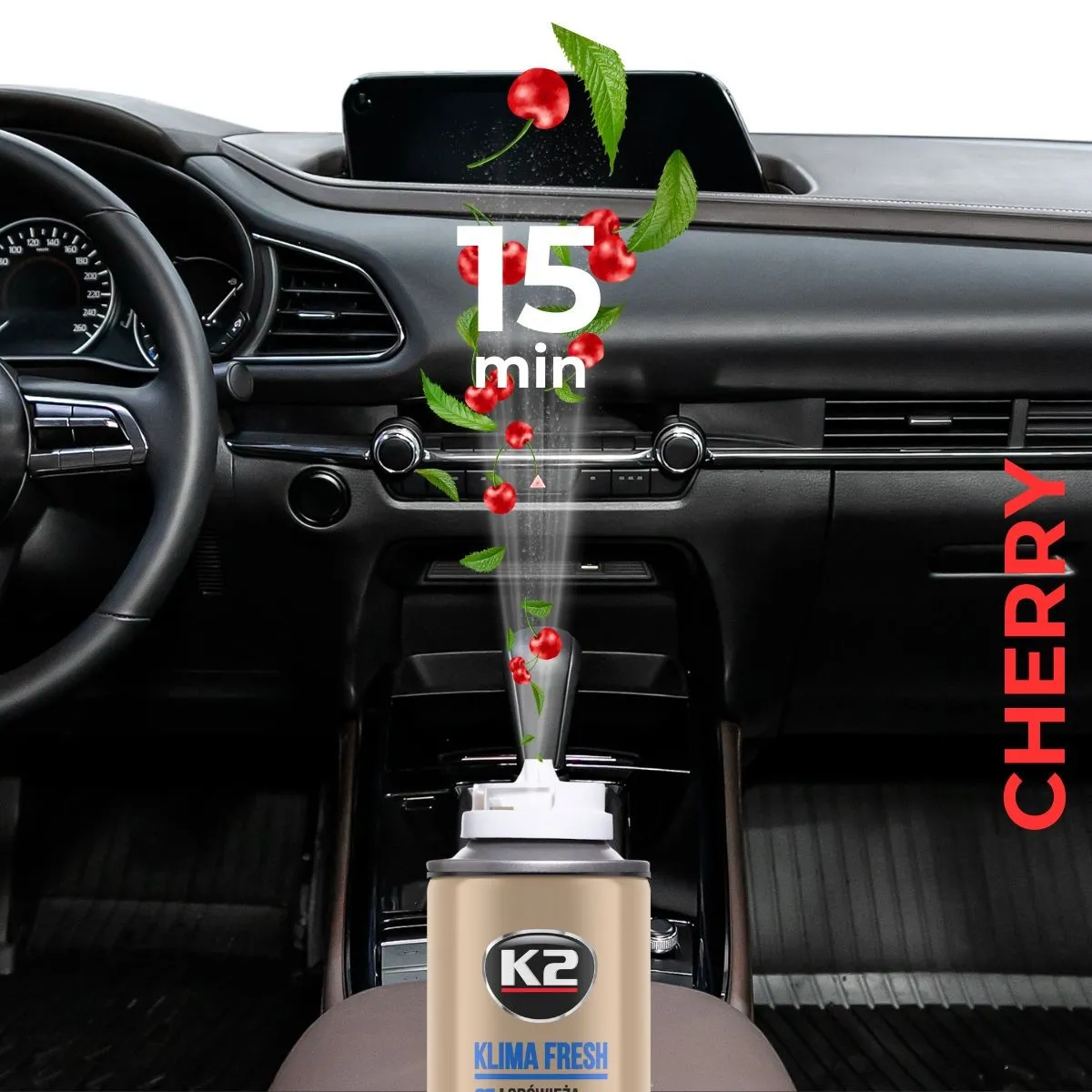 AC-rens K2 Klima Fresh Cherry - 150ml – bilde 8