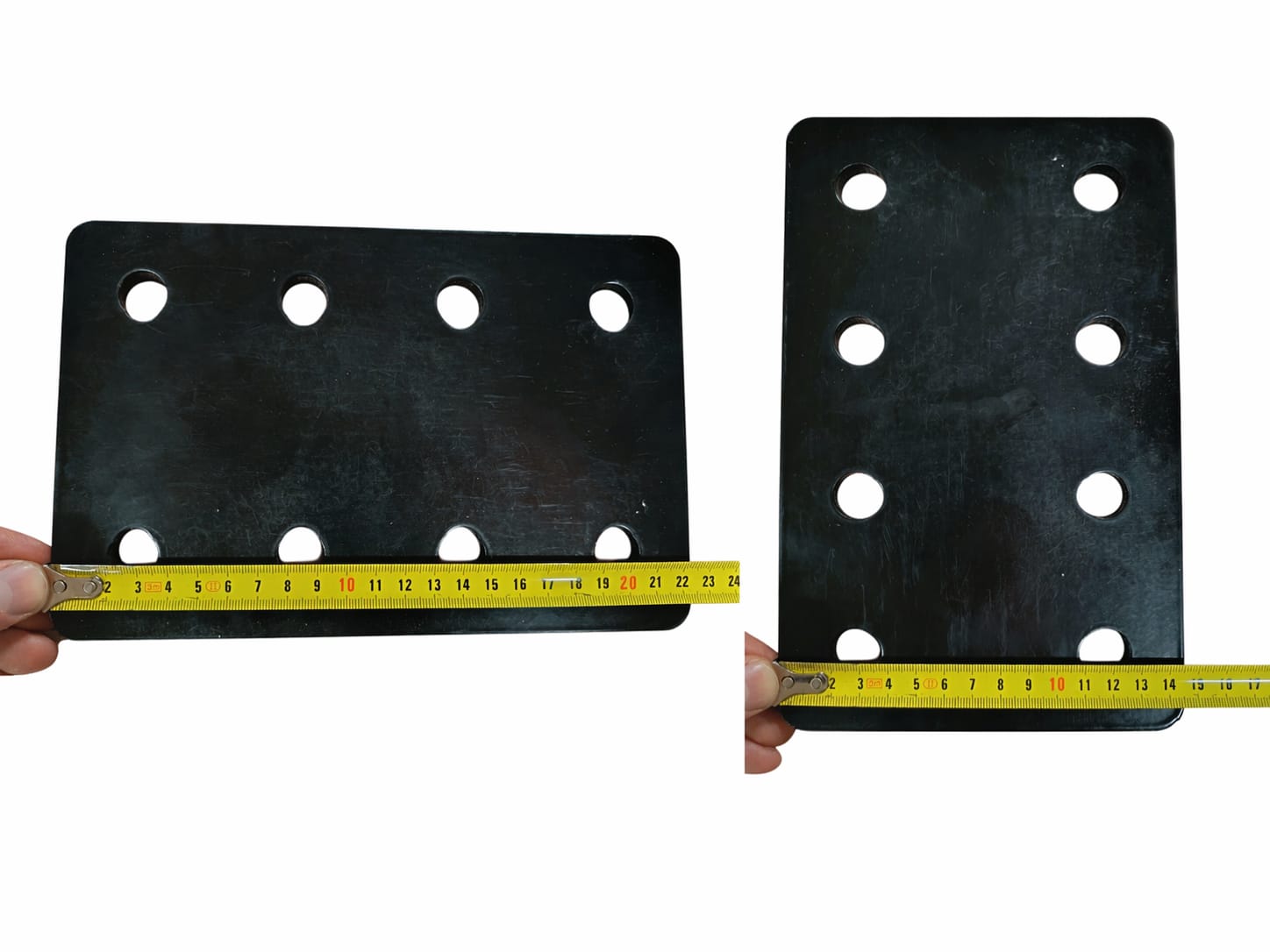 Adapter for regulering av høyde på tilhengerkule – 105 mm / 90 mm boltavstand │  Hengerfeste senk