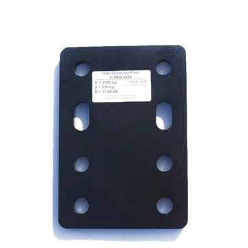 Adapter for regulering av høyde på tilhengerkule – 105 mm / 90 mm boltavstand │  Hengerfeste senk Image 1