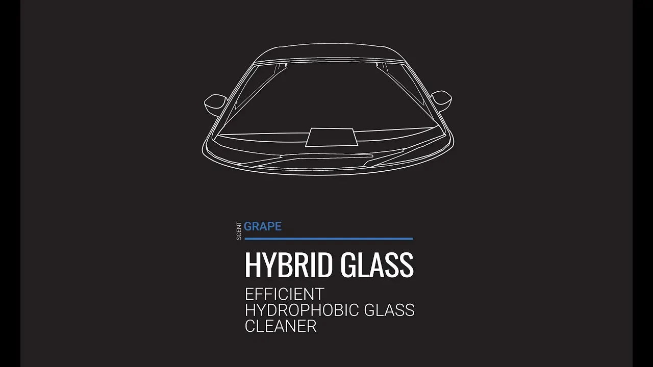ADBL Hybrid Glass - Glassforsegling  | Hydrophobic Effect Glass Cleaner & Protection - 1L Image 5