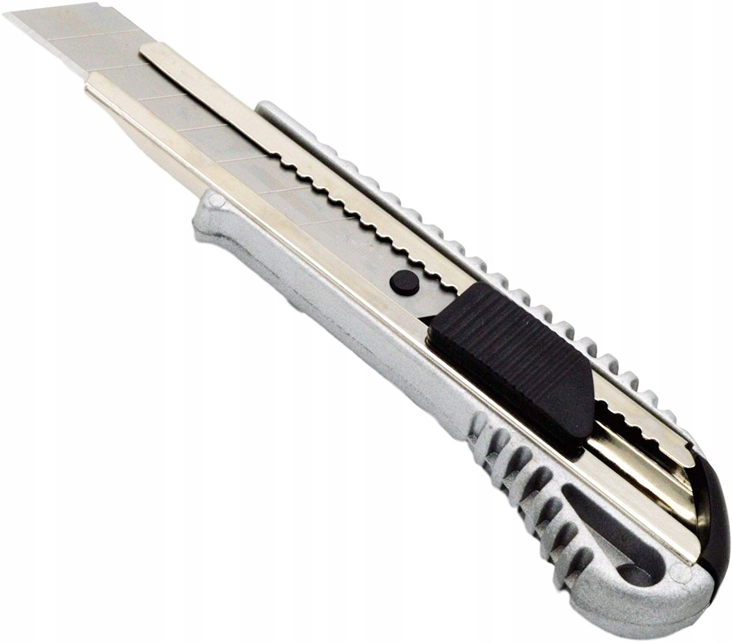 Aluminium tapetkniv med bryteblad 18 mm
