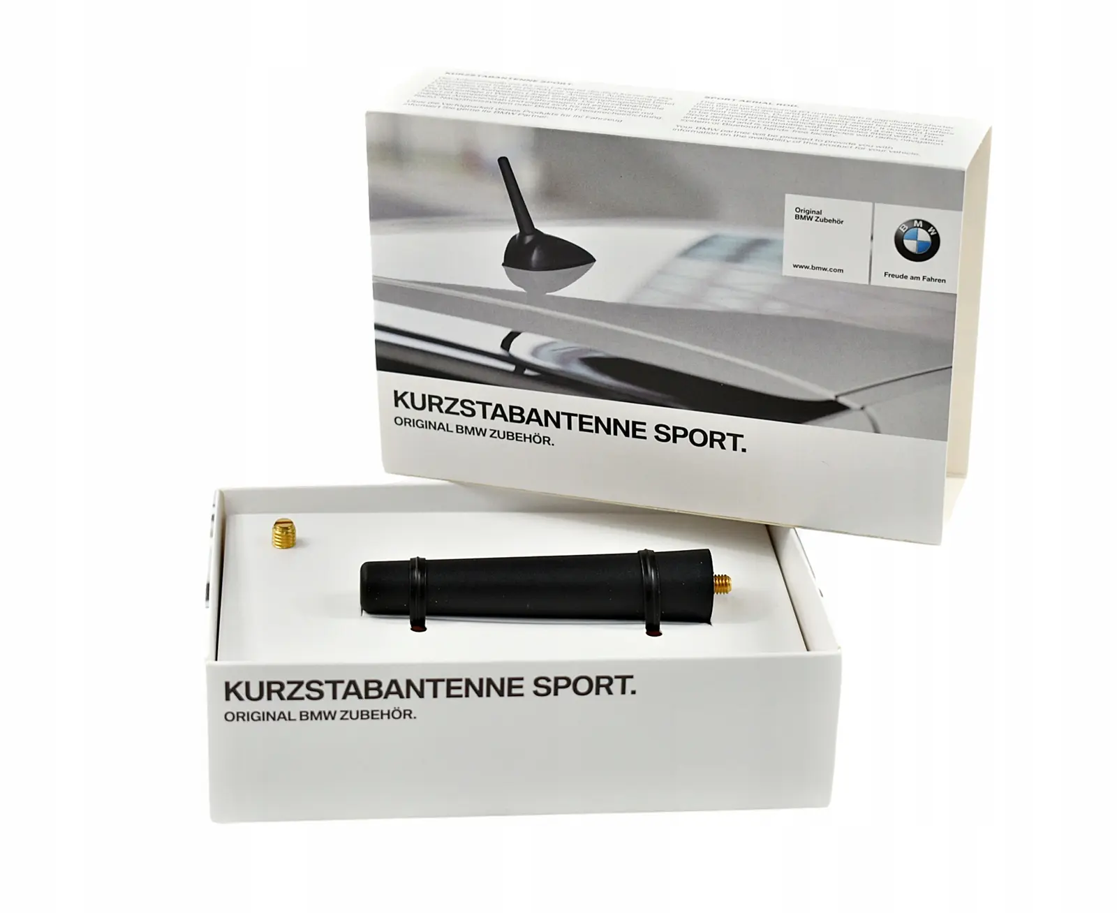 Antenne BMW Telefon / Radio / Navigation │ Genuine® Short Rod Sport Black Antenna Image 1