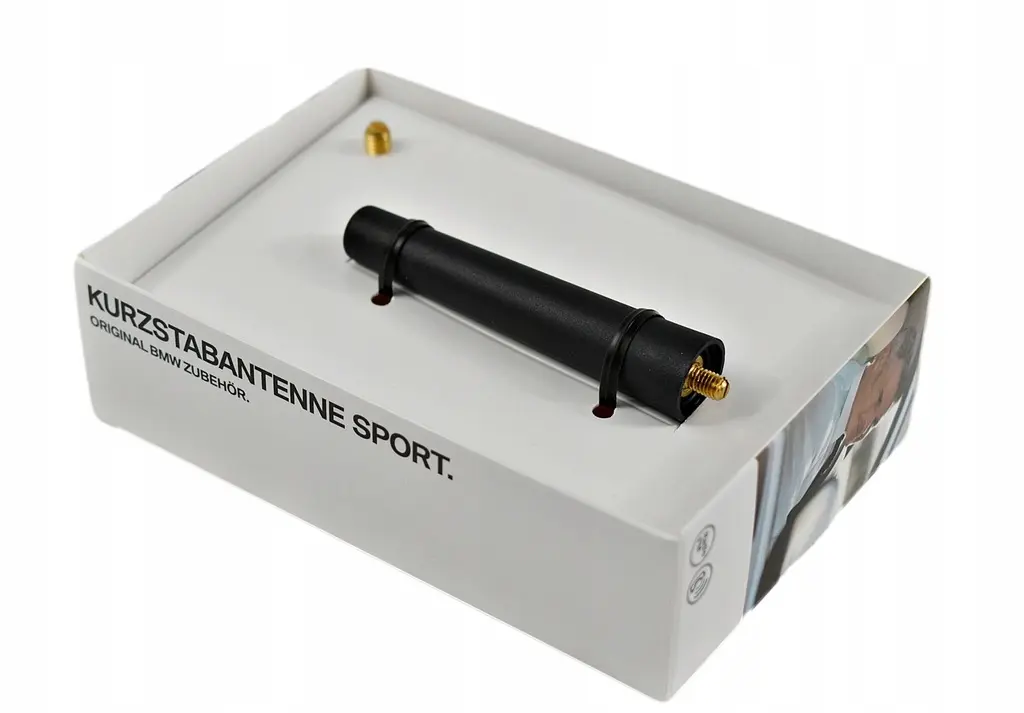 Antenne BMW Telefon / Radio / Navigation │ Genuine® Short Rod Sport Black Antenna Image 2