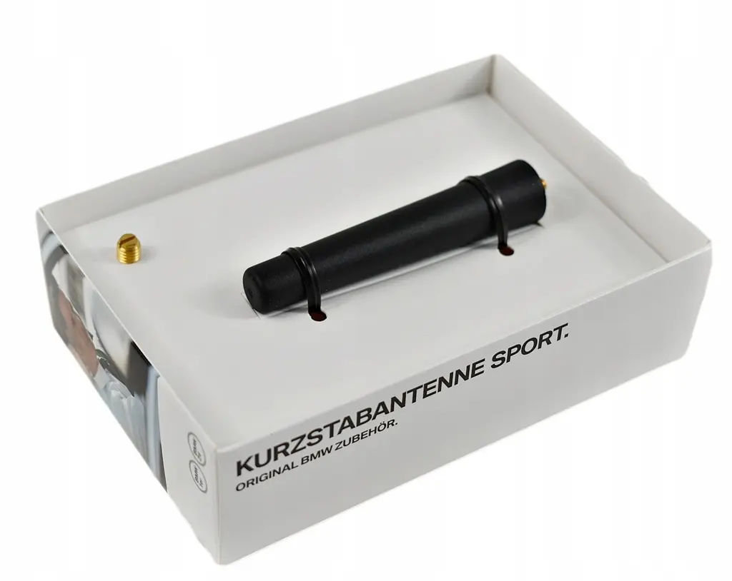 Antenne BMW Telefon / Radio / Navigation │ Genuine® Short Rod Sport Black Antenna Image 3