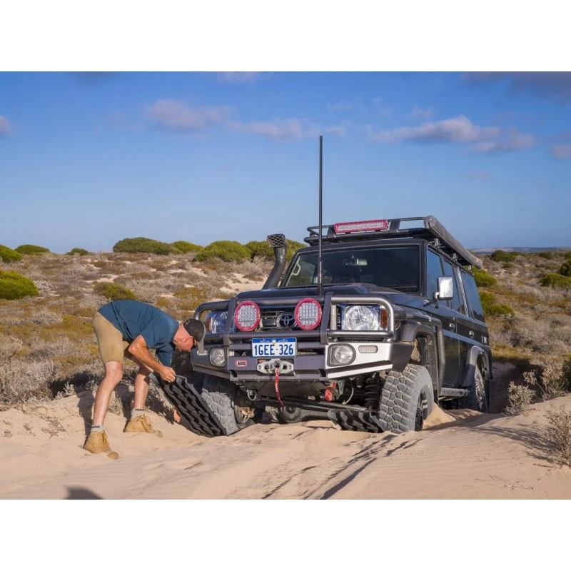 ARB TRED PRO plast-traksjonsplater, sett, sort-oransje – bilde 9