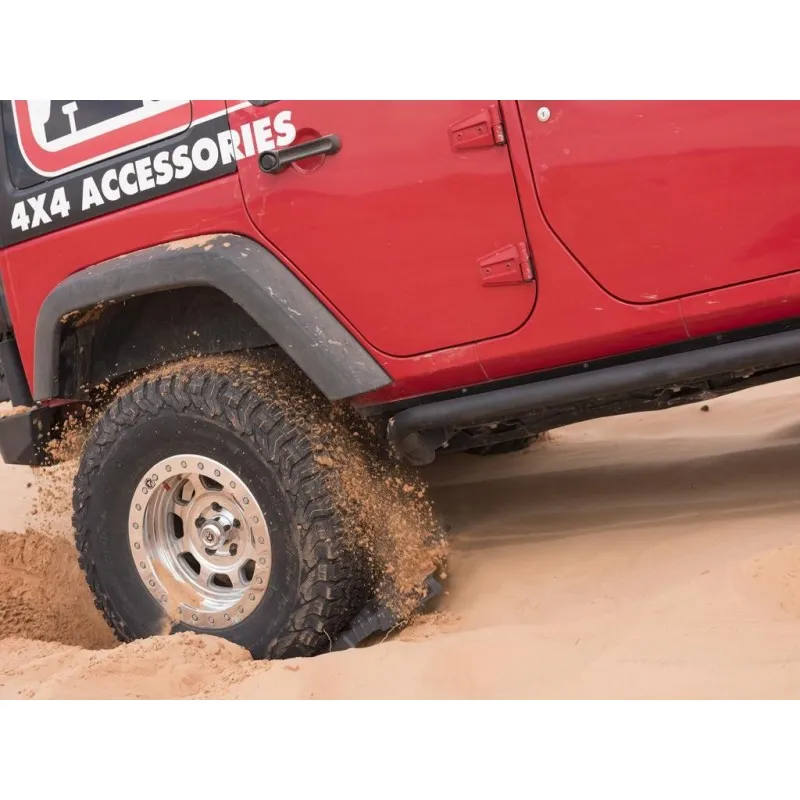 ARB TRED PRO plast-traksjonsplater, sett, sort – bilde 4