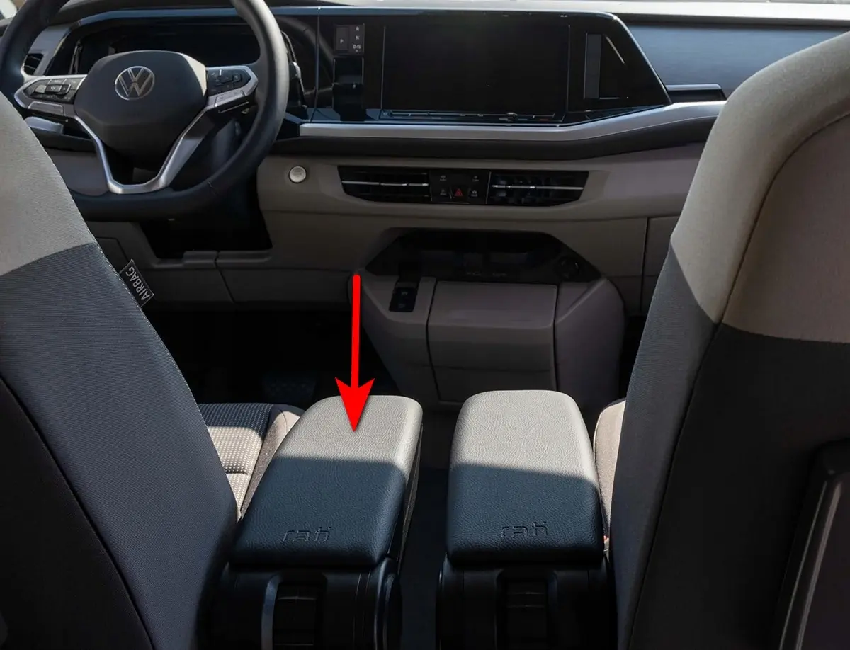 Armlene VW T5 / T6 / T7 / ID.Buzz │ Rati Armster OE for biler med monteringshull for armlene – bilde 6