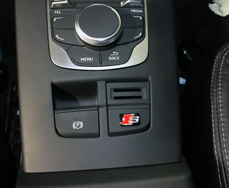 Audi S LINE 3D felg ratt emblem A2 A3 A4 A5 A6 A7 A8 RS4 RS6 17x9mm Image 4