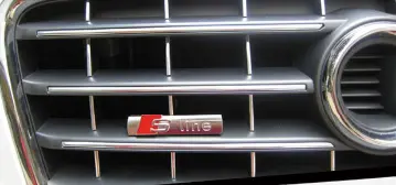Audi S-line grill emblem merke Quattro Audi RS S Line S4 S6 S5 S7 S8 A4 A6 A5 A7 Image 1