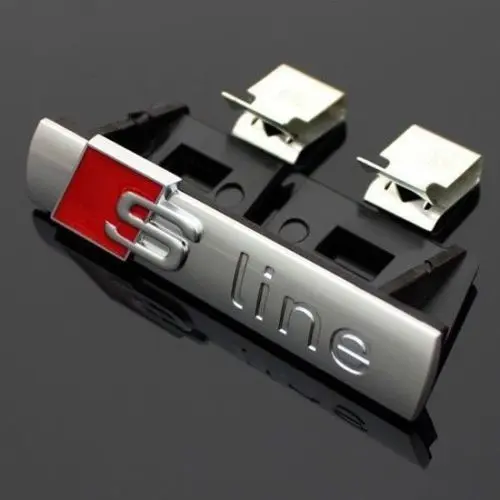 Audi S-line grill emblem merke Quattro Audi RS S Line S4 S6 S5 S7 S8 A4 A6 A5 A7 Image 3