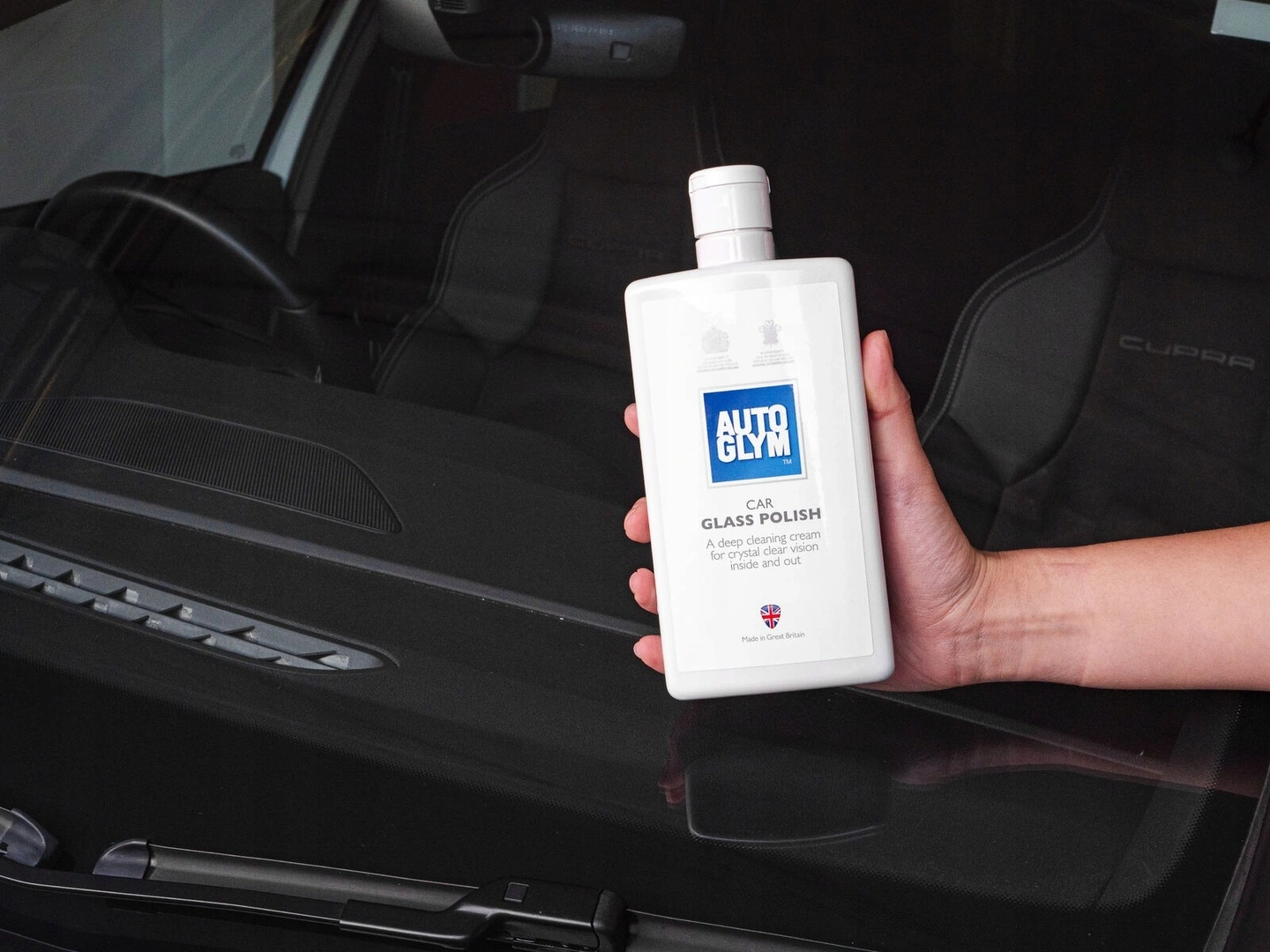 Autoglym Car Glass Polish │ Effektivt poleringsmiddel til glass - 500ml – bilde 3