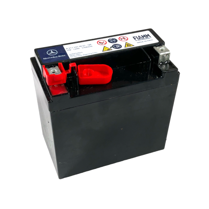 Auxiliary Battery I Tillegsbatteri Mercedes-Benz® litium-ion batteri 12V / 12Ah