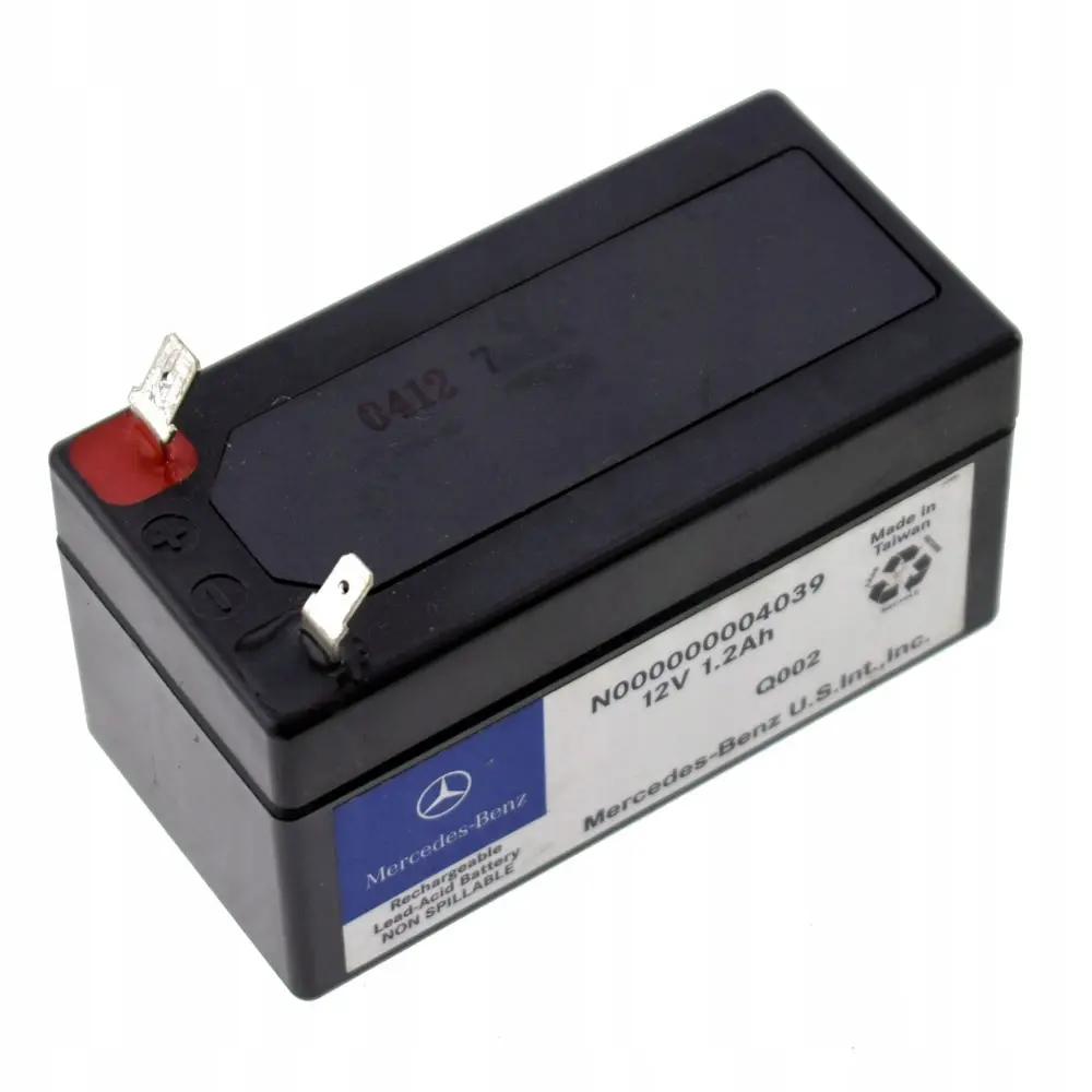 Auxiliary Battery Mercedes-Benz 12V 1.2Ah – Hjelpebatteri Original Image 3