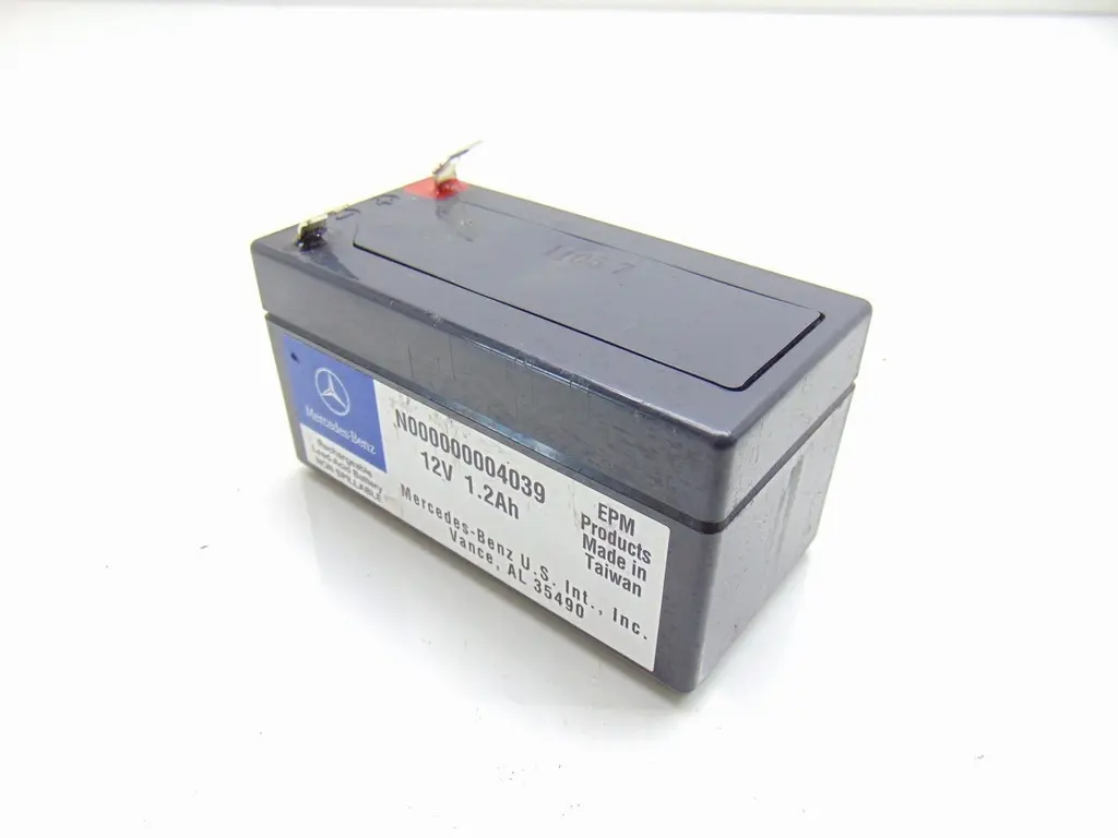 Auxiliary Battery Mercedes-Benz 12V 1.2Ah – Hjelpebatteri Original Image 4