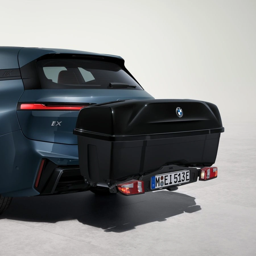 Bagasjeboks for sykkelstativ på hengerfeste BMW Rear Box │ Lasteboks 300 Liter
