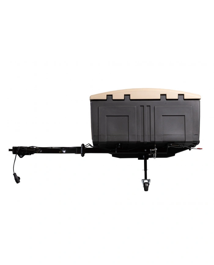 Bagasjeboks for tilhengerfeste TowBox Camper V3. Long Camel │ Lasteboks 400 Liter Image 6