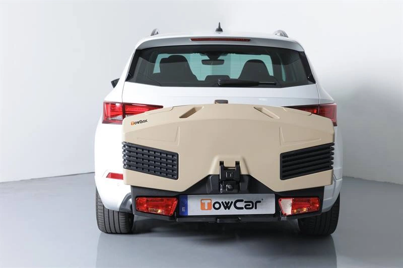 Bagasjeboks for tilhengerfeste TowBox EVO Camel │ Lasteboks 305 Liter – bilde 4