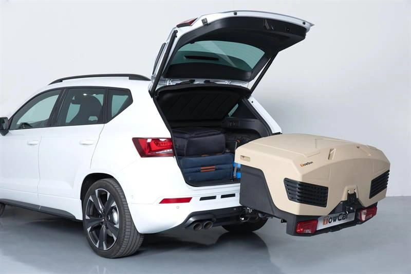 Bagasjeboks for tilhengerfeste TowBox EVO Camel │ Lasteboks 305 Liter – bilde 6