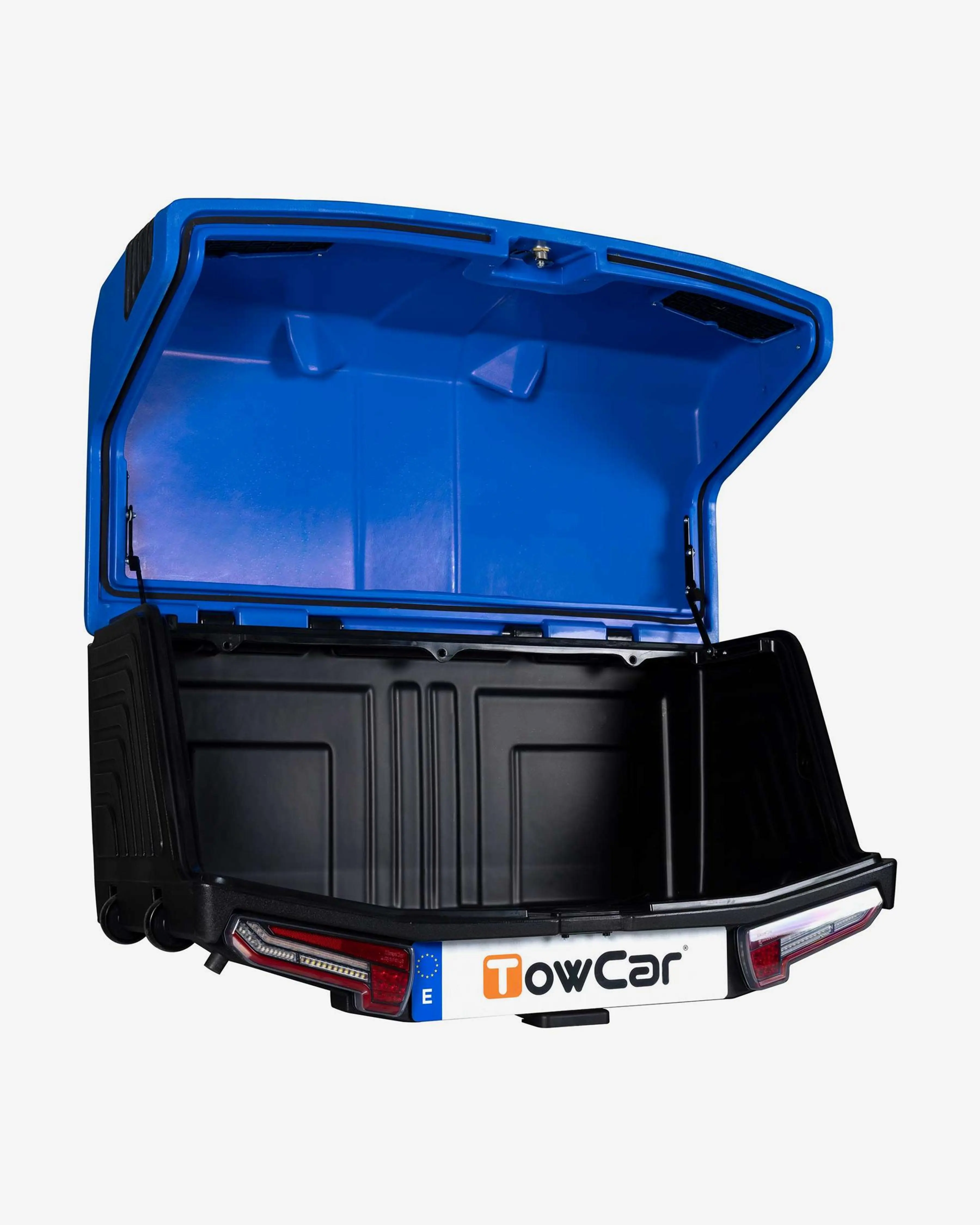 Bagasjeboks for tilhengerfeste TowBox EVO Marine Blue │ Lasteboks 305 Liter – bilde 5