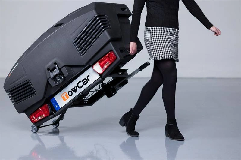 Bagasjeboks for tilhengerfeste TowBox EVO Urban Black │ Lasteboks 305 Liter Image 10