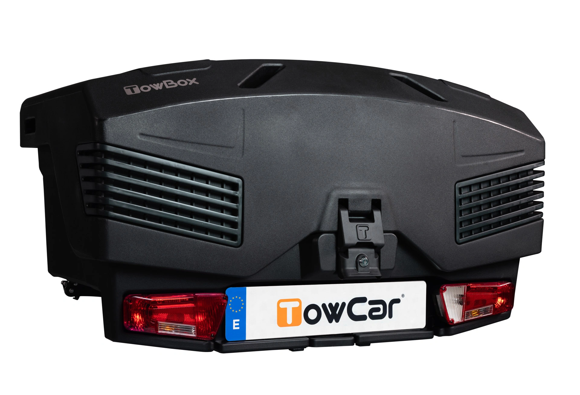 Bagasjeboks for tilhengerfeste TowBox EVO Urban Black │ Lasteboks 305 Liter Image 3