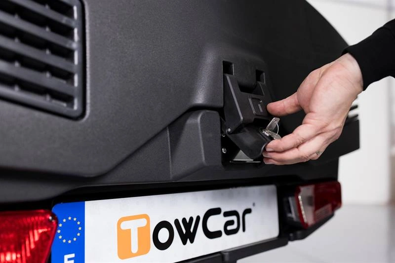 Bagasjeboks for tilhengerfeste TowBox EVO Urban Black │ Lasteboks 305 Liter Image 4