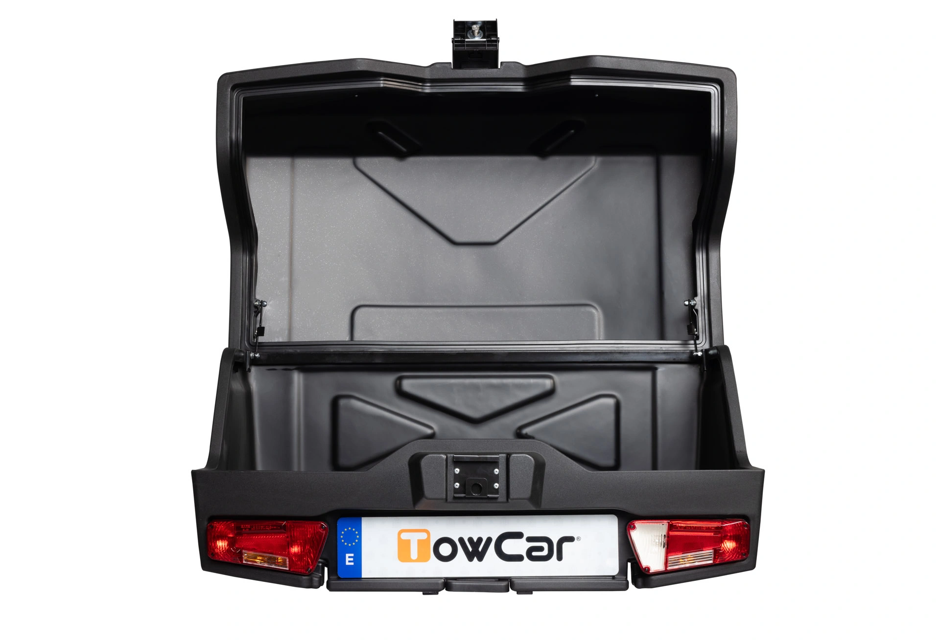 Bagasjeboks for tilhengerfeste TowBox EVO Urban Black │ Lasteboks 305 Liter Image 7