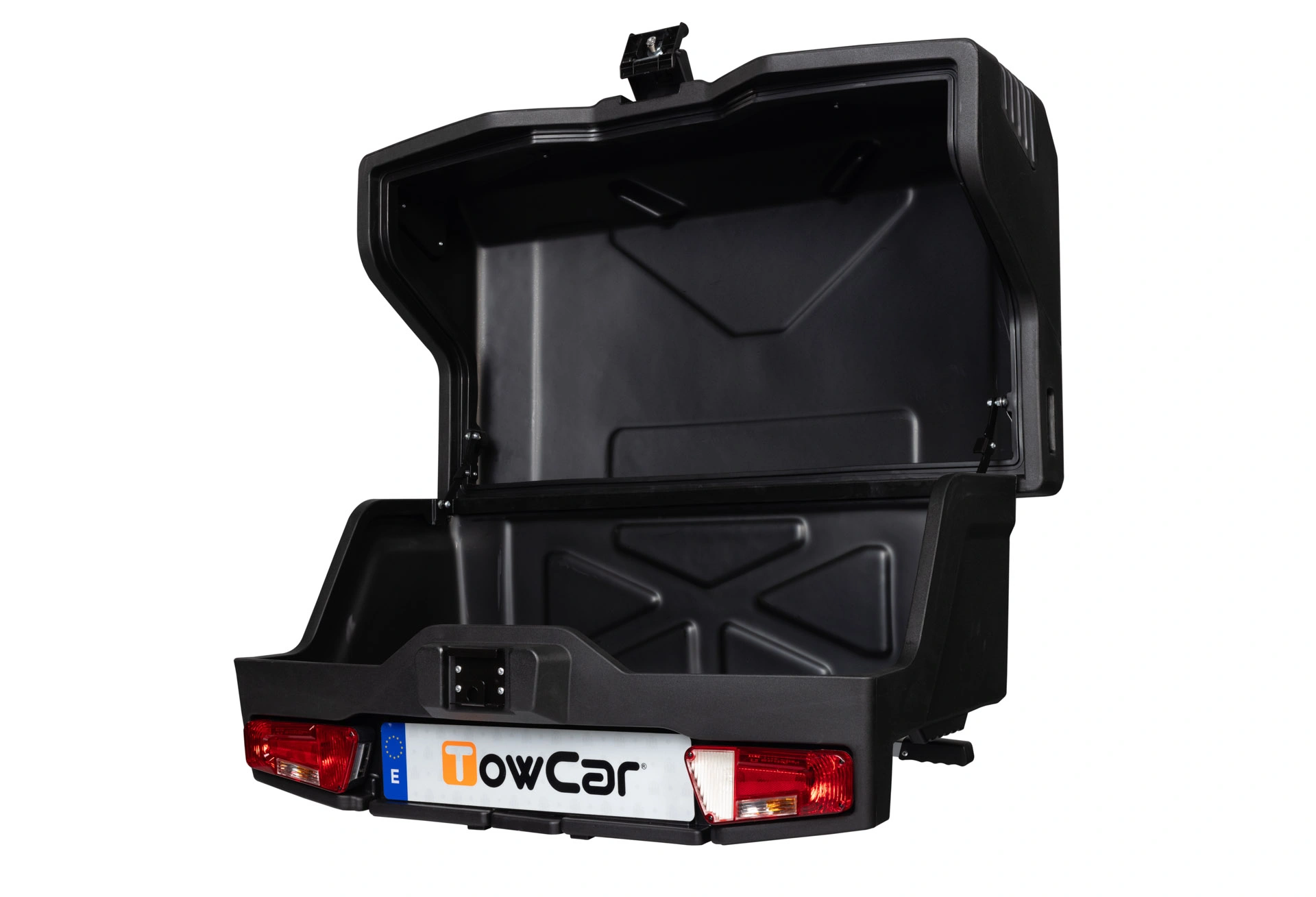 Bagasjeboks for tilhengerfeste TowBox EVO Urban Black │ Lasteboks 305 Liter Image 8
