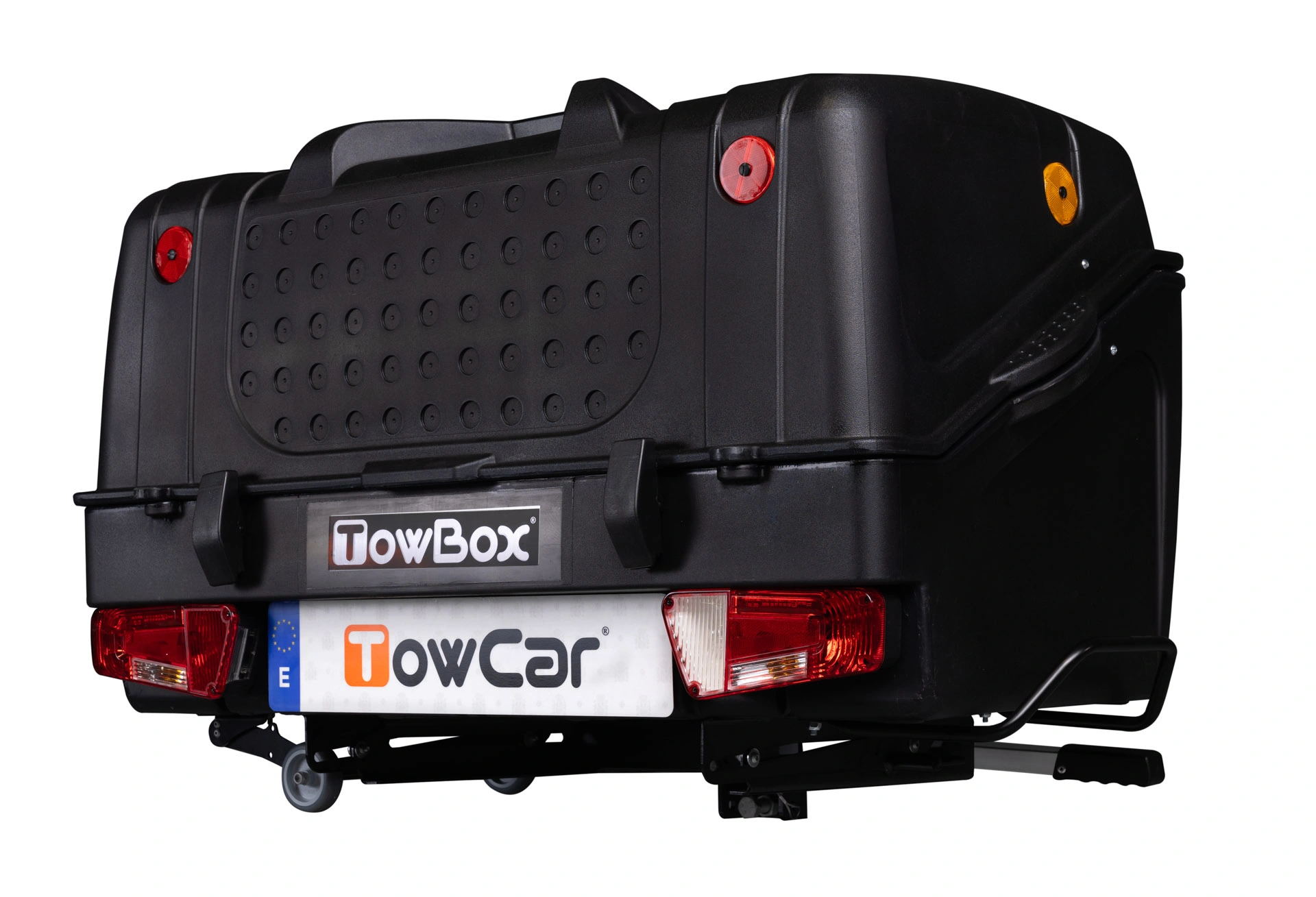 Bagasjeboks for tilhengerfeste TowBox V1 Urban │ Lasteboks 280 Liter