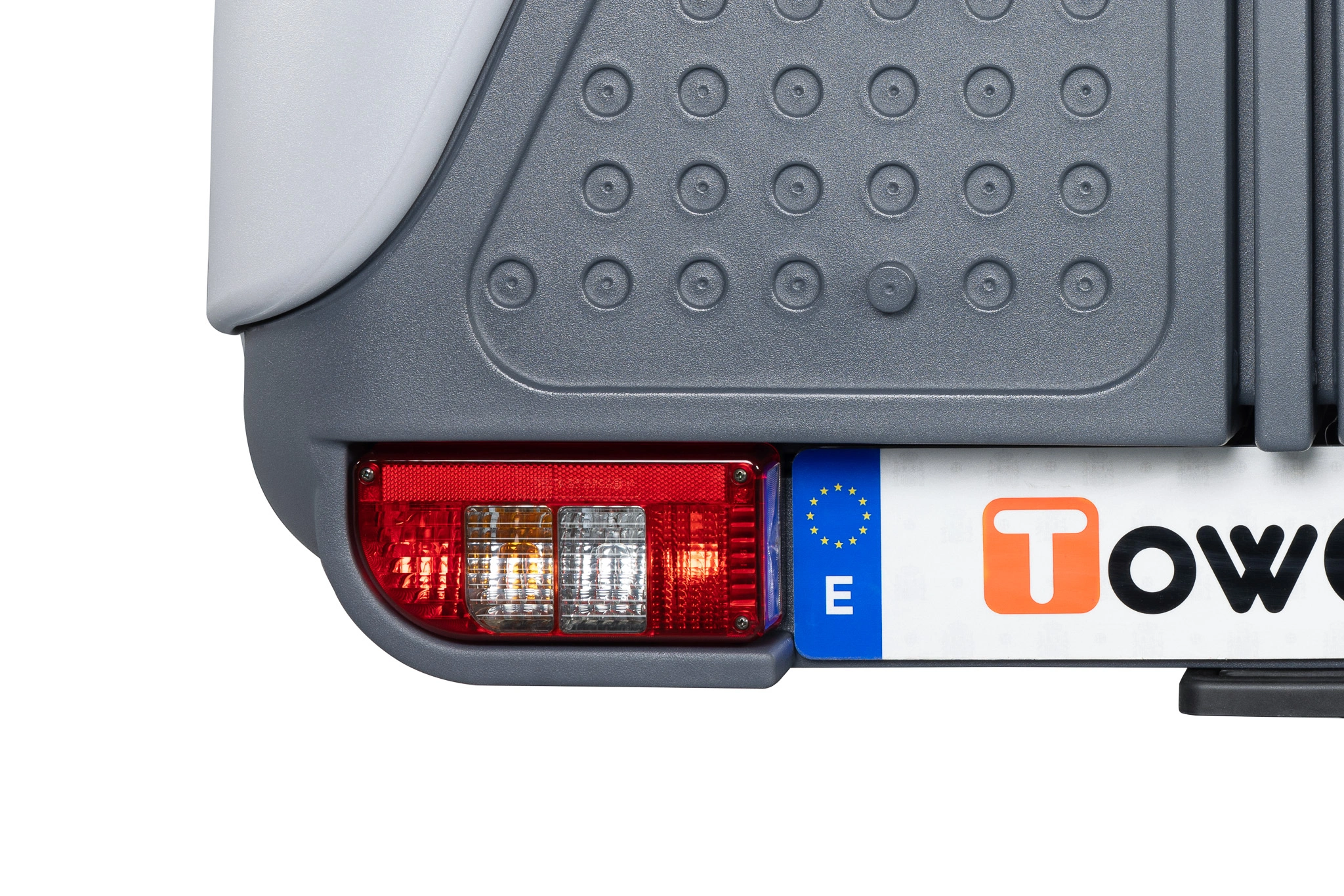 Bagasjeboks for tilhengerfeste TowBox V2 Classic Grey │ Lasteboks 390 Liter – bilde 3