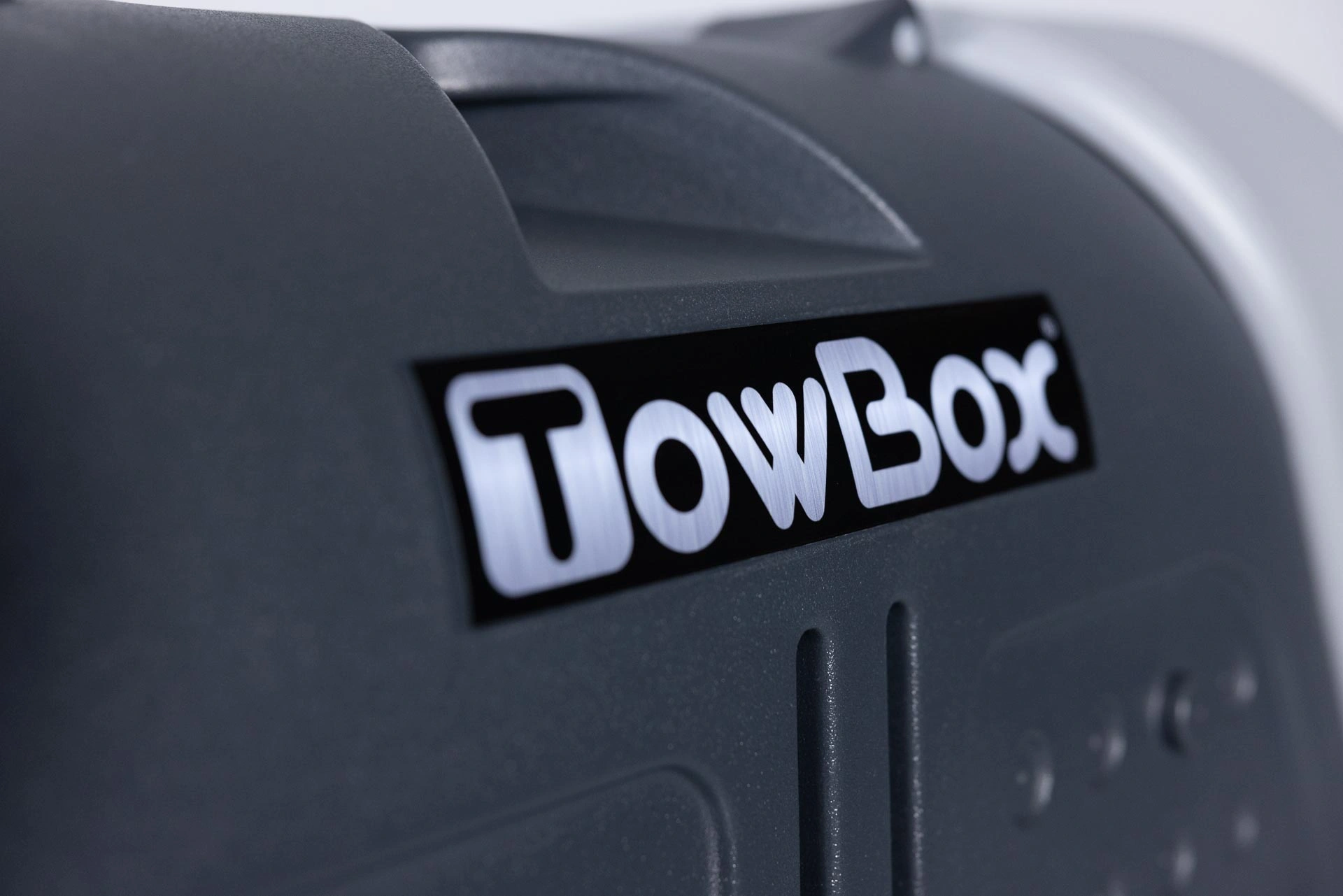 Bagasjeboks for tilhengerfeste TowBox V2 Classic Grey │ Lasteboks 390 Liter – bilde 9