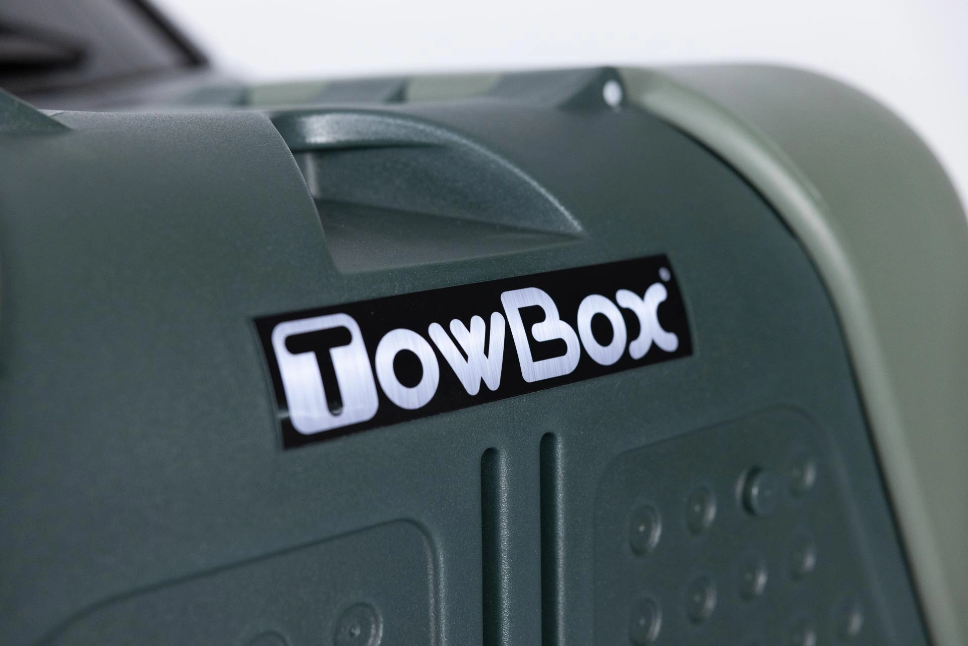 Bagasjeboks for tilhengerfeste TowBox V2 Green │ Lasteboks 390 Liter – bilde 11