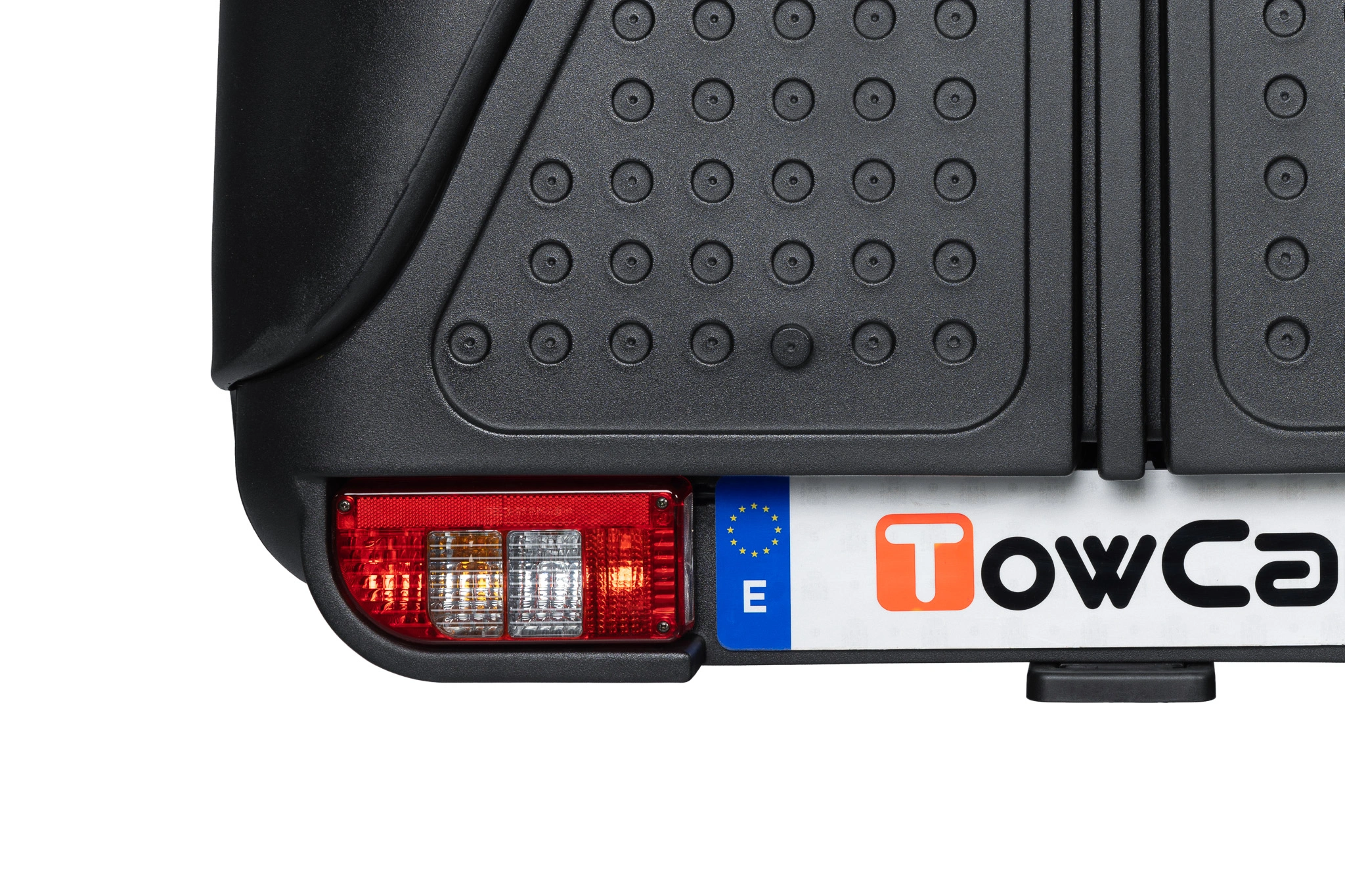 Bagasjeboks for tilhengerfeste TowBox V2 Urban Black │ Lasteboks 390 Liter – bilde 4