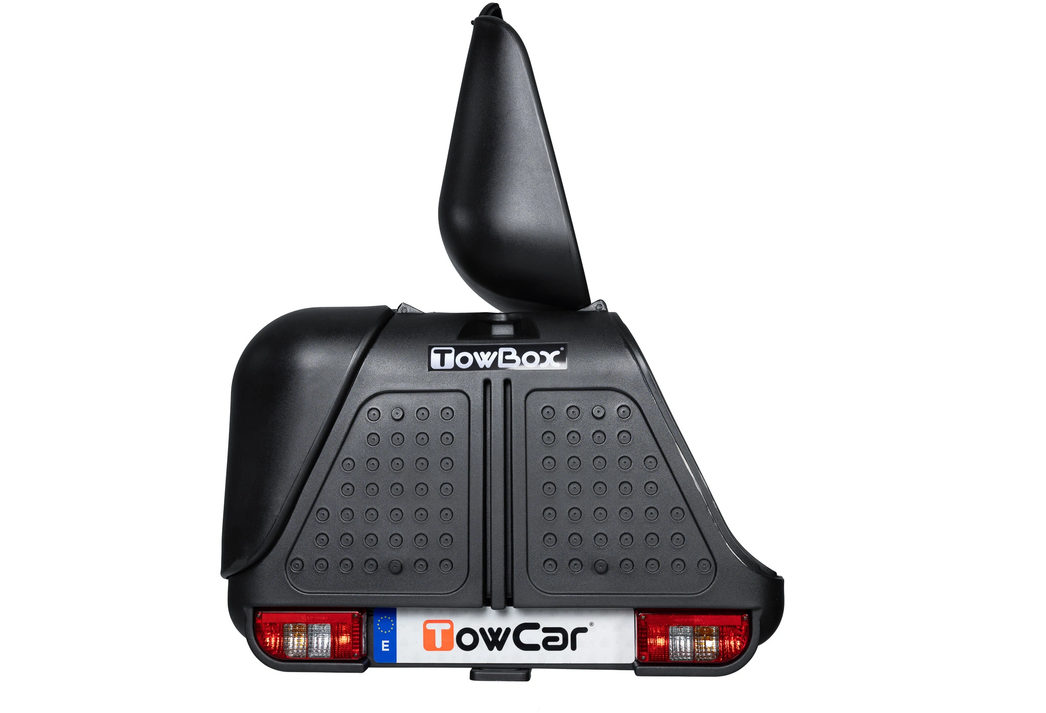 Bagasjeboks for tilhengerfeste TowBox V2 Urban Black │ Lasteboks 390 Liter – bilde 7