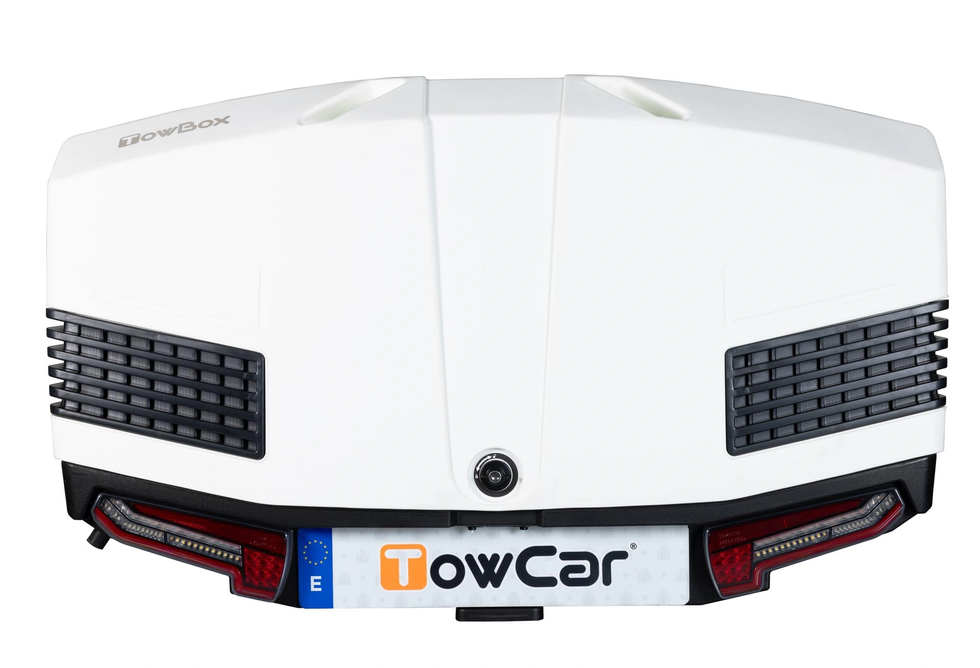 Bagasjeboks for tilhengerfeste TowBox V3 Arctic White │ Lasteboks 400 Liter – bilde 3