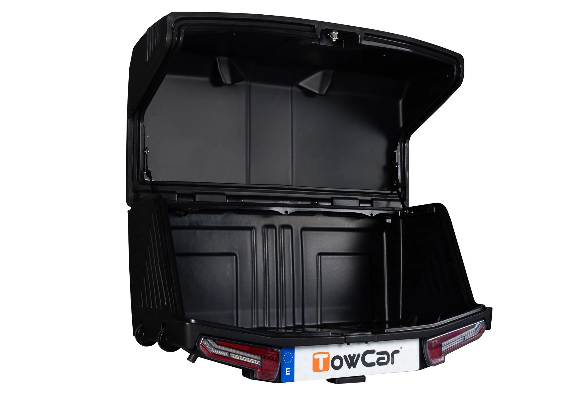 Bagasjeboks for tilhengerfeste TowBox V3 Urban Black │ Lasteboks 400 Liter Image 10