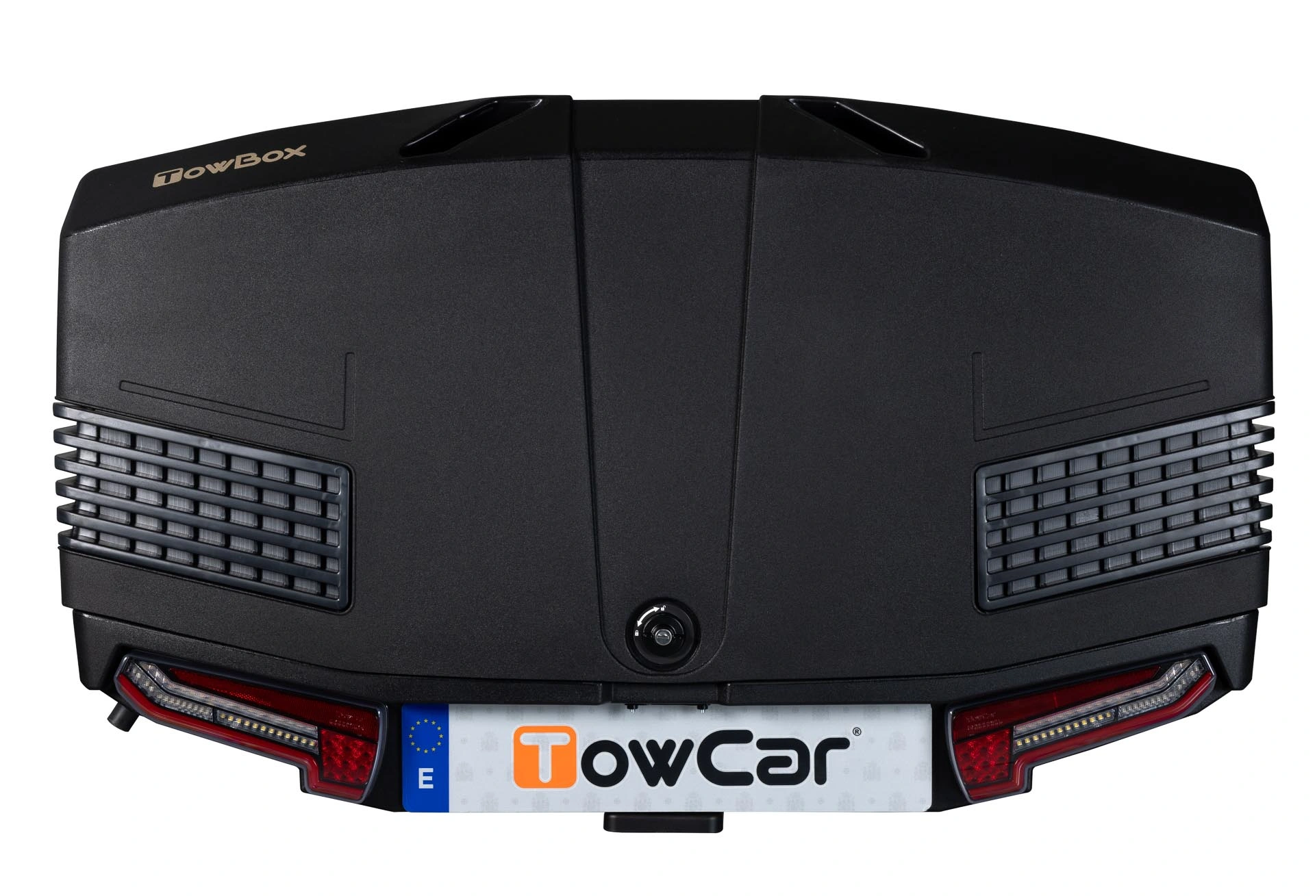 Bagasjeboks for tilhengerfeste TowBox V3 Urban Black │ Lasteboks 400 Liter Image 2