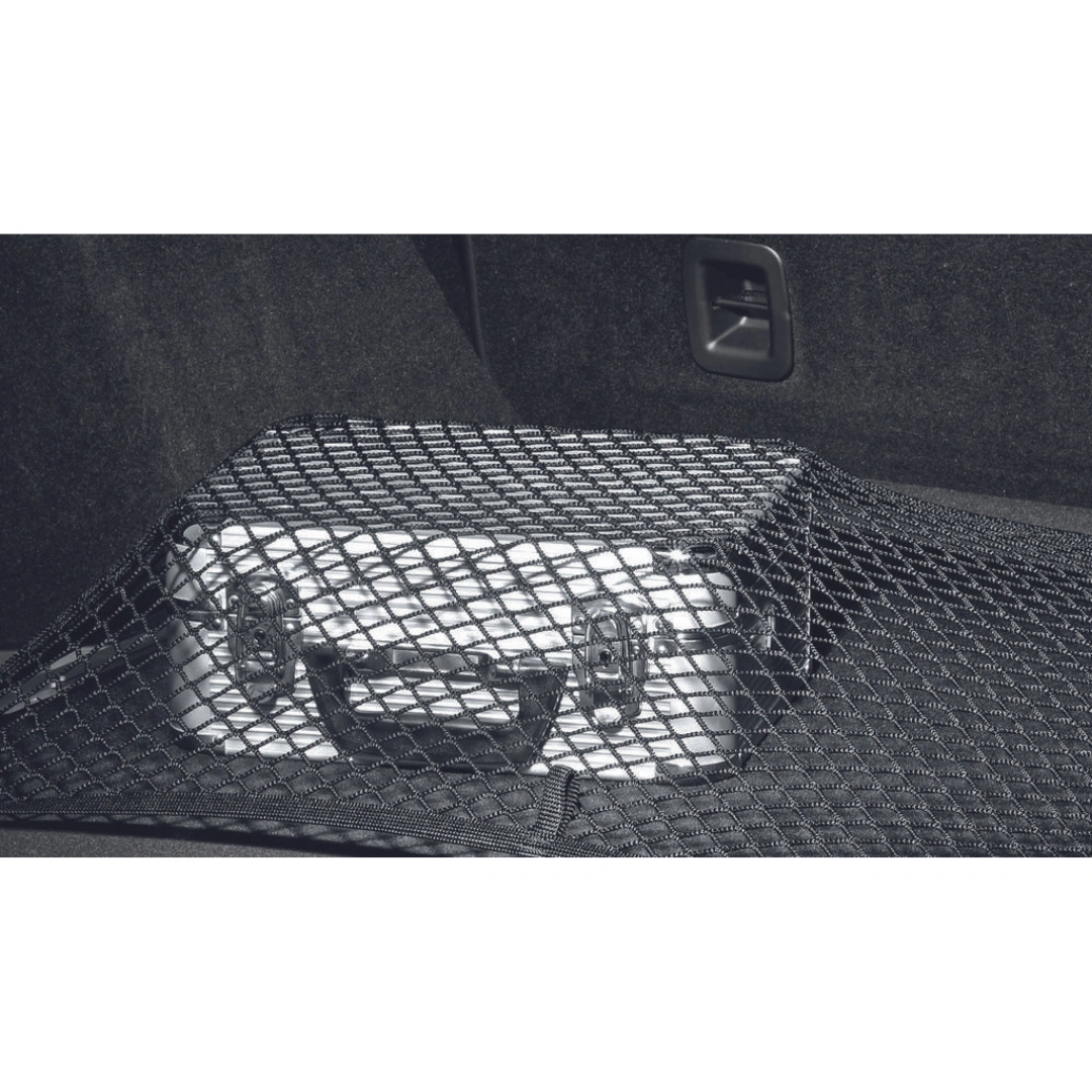 Bagasjenett Mercedes-Benz gulvmontert svart