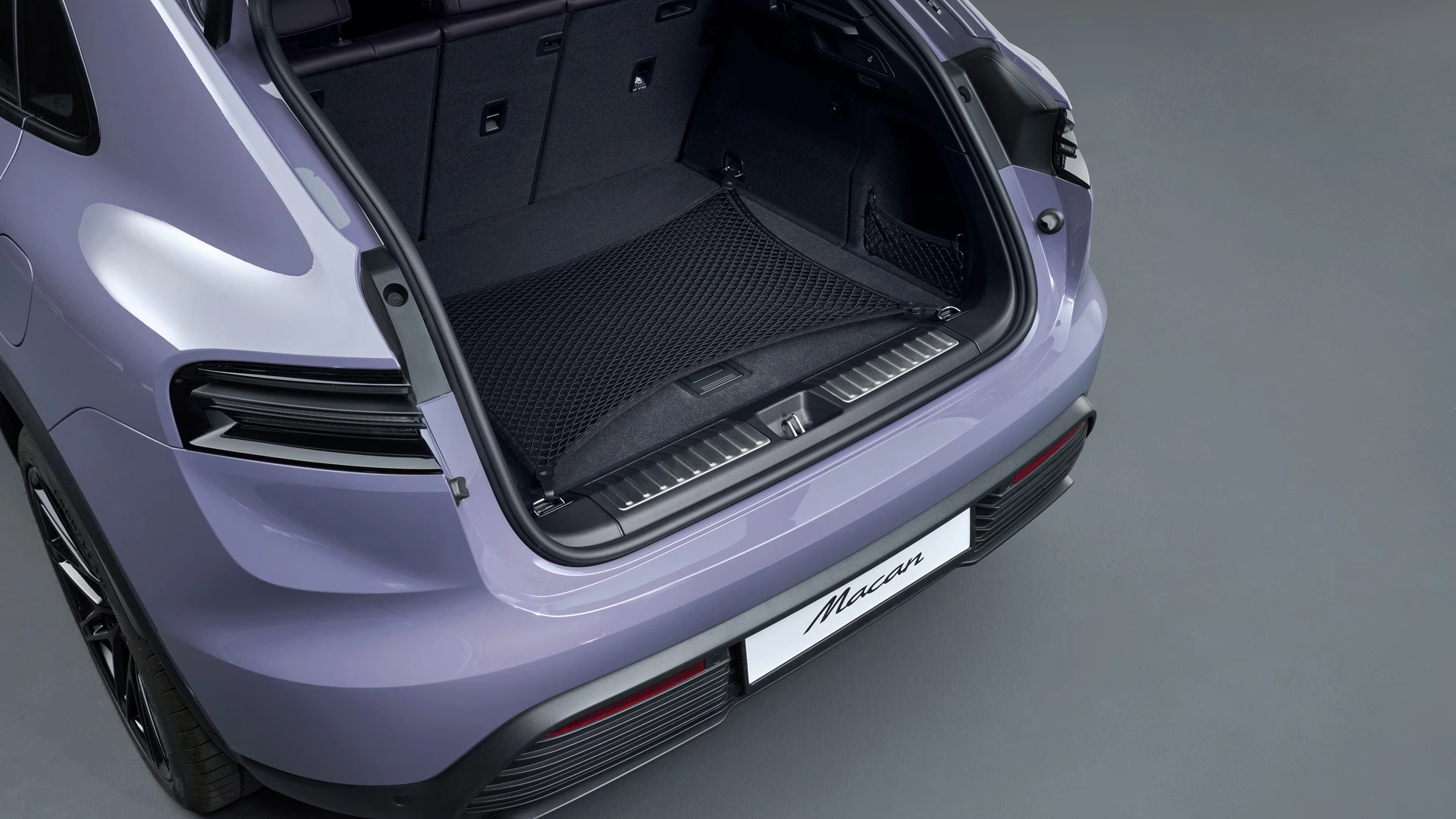 Bagasjenett Porsche Macan II / Macan 4 Electric 2024 -> │ Genuine® Luggage Net