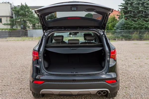 Bagasjerom rollon Hyundai santa Fe III 2012-2018 │ Uttrekkbart bagasjeromstrekk