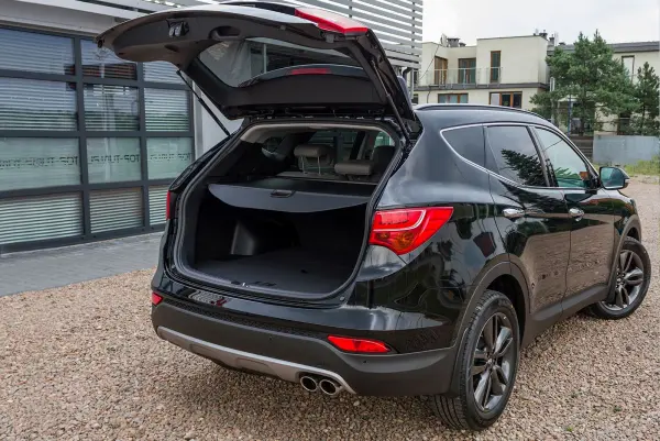 Bagasjerom rollon Hyundai santa Fe III 2012-2018 │ Uttrekkbart bagasjeromstrekk – bilde 3