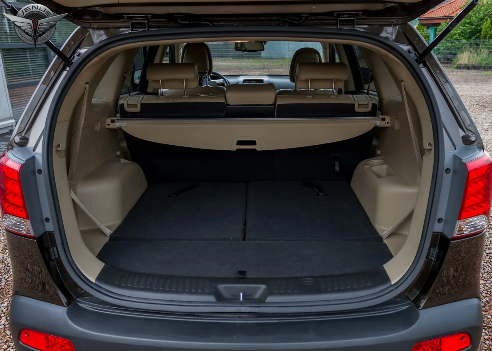 Bagasjerom rollon Kia Sorento II 2009 - 2014 │ Uttrekkbart bagasjeromstrekk – bilde 2