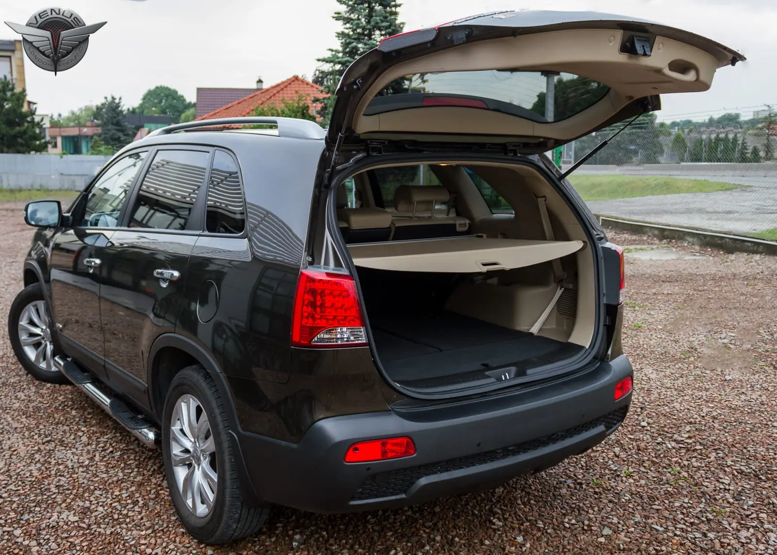 Bagasjerom rollon Kia Sorento II 2009 - 2014 │ Uttrekkbart bagasjeromstrekk – bilde 4