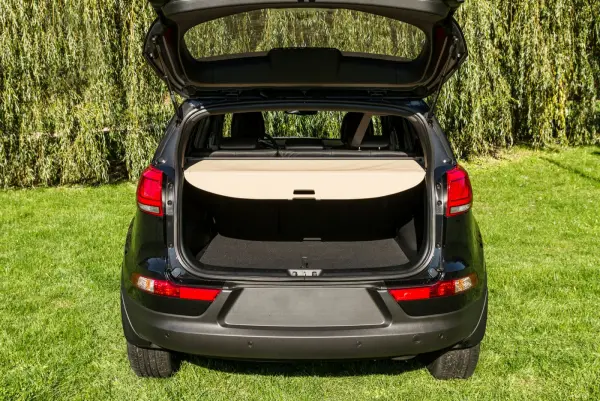 Bagasjerom rollon Kia Sportage III 2010 - 2015 │ Uttrekkbart bagasjeromstrekk