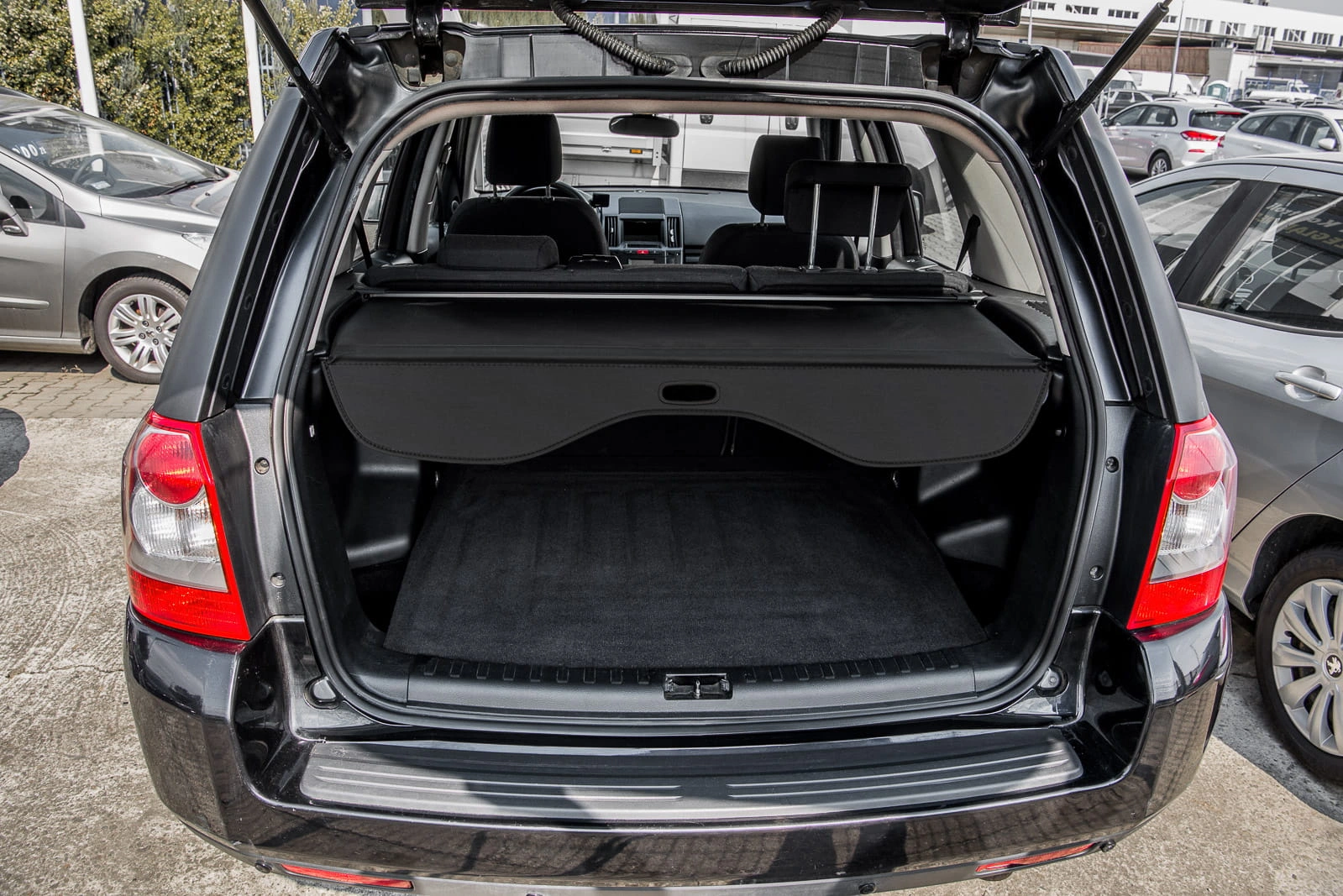 Bagasjerom rollon Land Rover Freelander II 2007 - 2014 │ Uttrekkbart bagasjeromstrekk