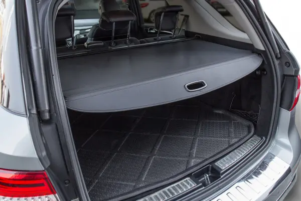 Bagasjerom rollon Mercedes-Benz ML  2011-2015 │ Uttrekkbart bagasjeromstrekk – bilde 2